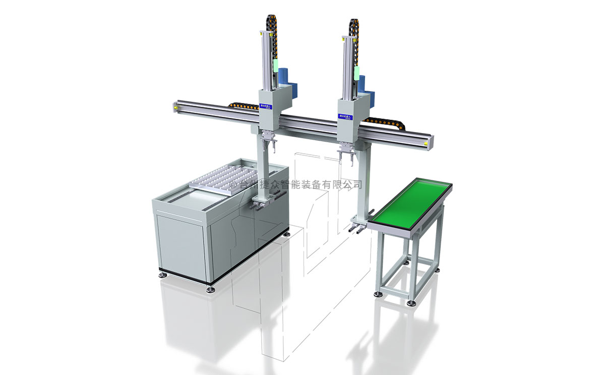 無心磨床五軸桁架機械手